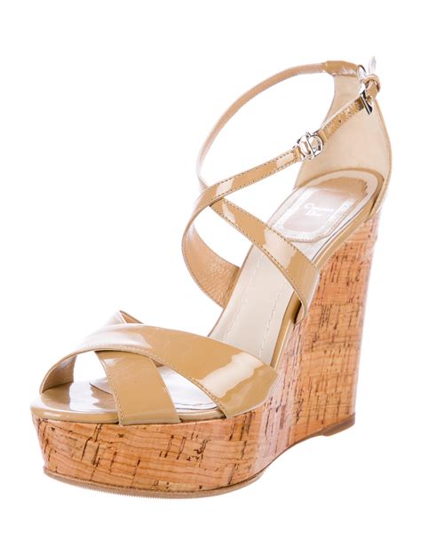 śniegowce christian dior|dior platform wedge shoes.